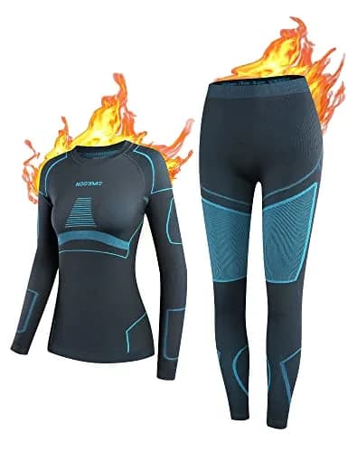NOOYME Thermal Underwear for Women Base Layer Long Johns | Ultra Soft, Moisture Wicking & 4-Way Stretch thumbnail 1
