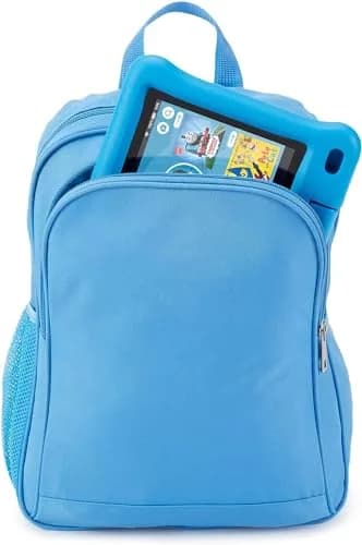 Nupro Kids Backpack Blue | Compatible with Fire 7"-8" Tablets & Kindle Kids thumbnail 5