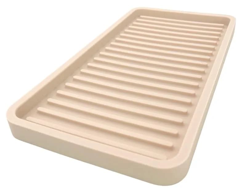 Happitasa Silicone Sink and Surface Organizer Tray, 10"x5.25" | Heat Safe & Dishwasher Safe - main product image