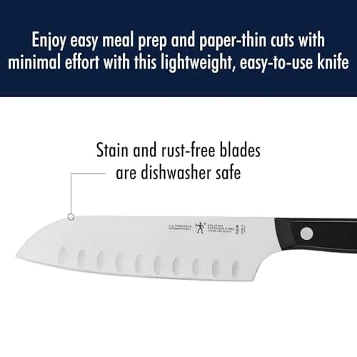 HENCKELS Solution Santoku Knife Set 2-pc | Razor-Sharp, German Engineered thumbnail 4