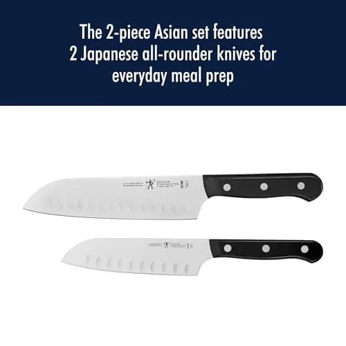 HENCKELS Solution Santoku Knife Set 2-pc | Razor-Sharp, German Engineered thumbnail 2