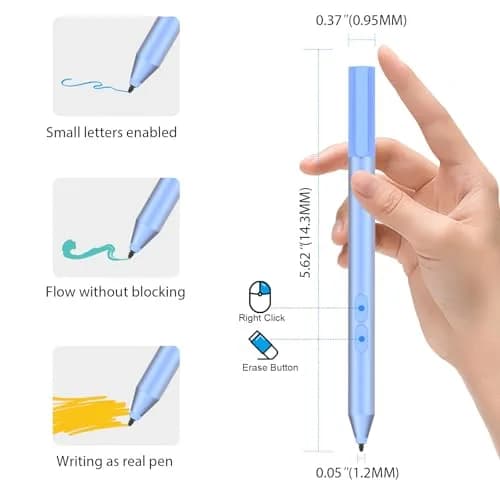 hacey MPP 1.51 Pen for Surface Pro 11/10/X/9/8 300-Day Battery Life | Precision Stylus for Digital Art & Notes thumbnail 4
