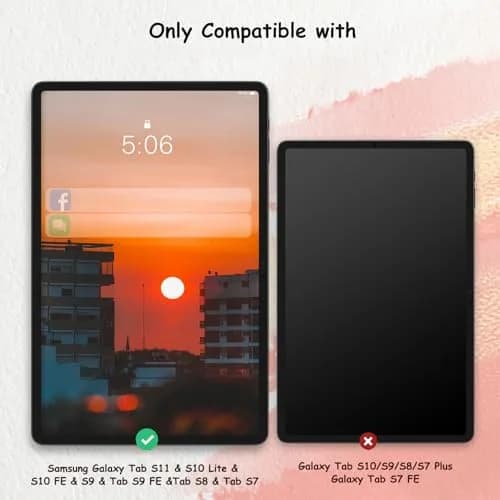 bersem Paper Screen Protector for Samsung S11/S10 Lite/S10 FE/S9FE/S9/S8/S7 | Anti-Glare, Paper Feel, High Sensitivity thumbnail 2