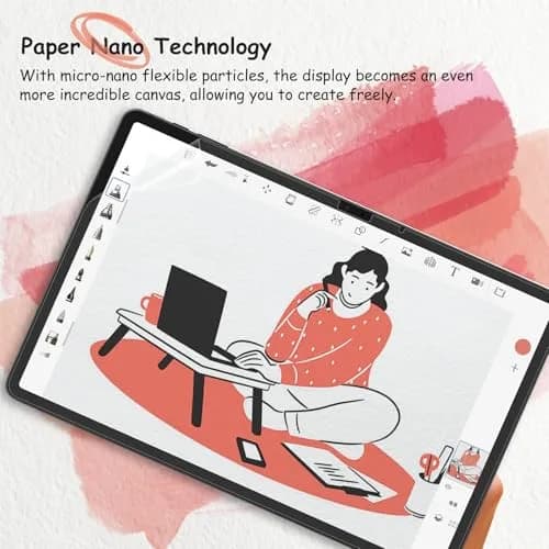bersem Paper Screen Protector for Samsung S11/S10 Lite/S10 FE/S9FE/S9/S8/S7 | Anti-Glare, Paper Feel, High Sensitivity thumbnail 4