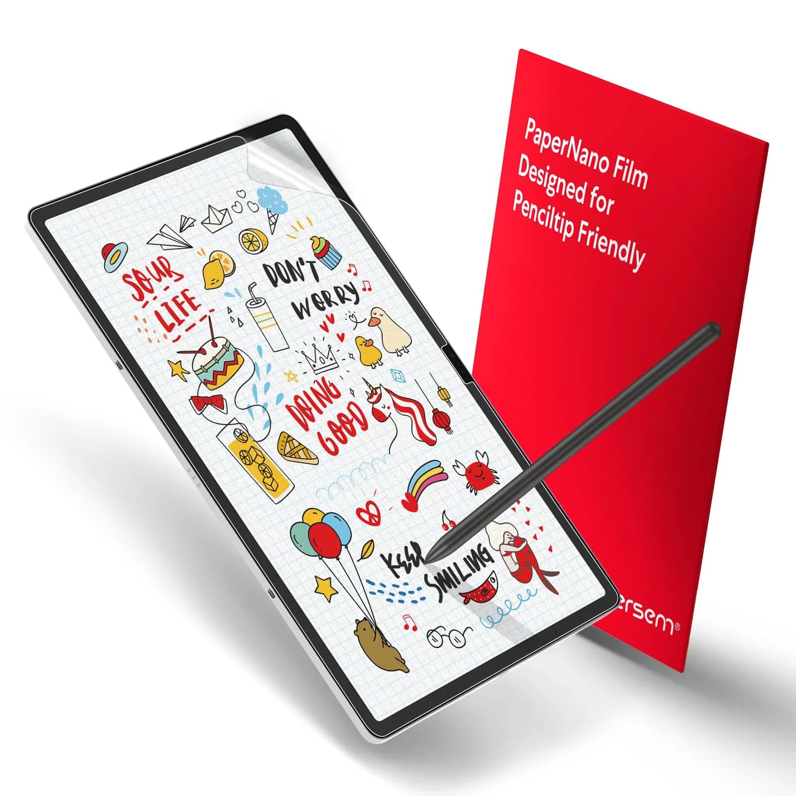 bersem Paperfeel Screen Protector for Samsung S10+ / S9+ / S9 FE+ / S8+ / S7 FE / S7+ | Paper-Like Feel & Anti-Glare