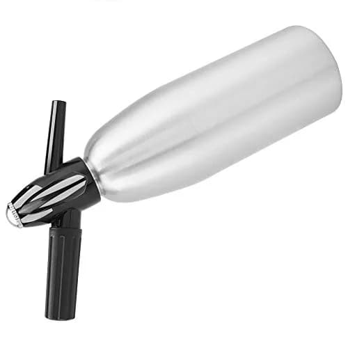 Raguso 1L Alloy Soda Syphon Bottle | Carbonated Seltzer Water Maker for Cocktails & Drinks (Silver) thumbnail 7