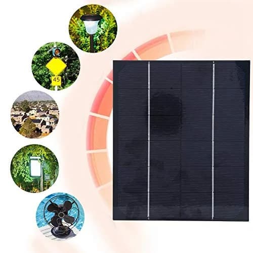Bnineteenteam 6W 6V Solar Panel 200mm x 170mm | Monocrystalline Silicon for DIY Projects thumbnail 5