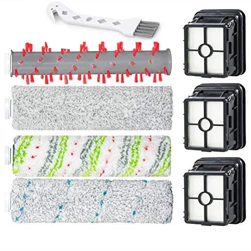 LBLVBNEWD Multi-Surface Pet Brush Rolls & Vacuum Filters 4 Pack Brush Rolls + 3 Filters | Compatible with Bissell CrossWave Max Vacuums thumbnail 1