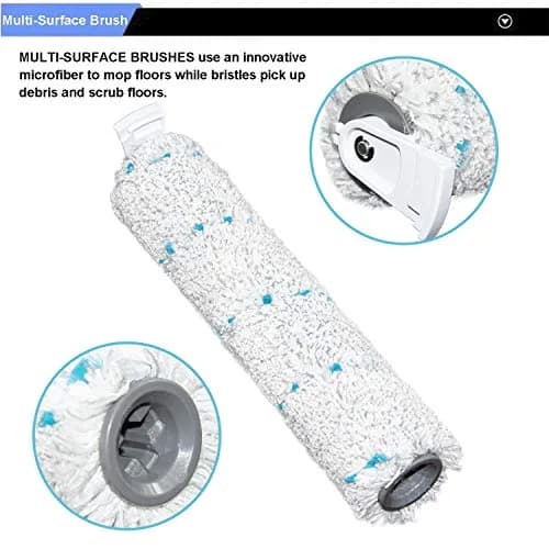 LBLVBNEWD Multi-Surface Pet Brush Rolls & Vacuum Filters 2787&1866 Replacement Parts for Bissell CrossWave Max (3 Brush Rolls, 3 Filters, 1 Tool) thumbnail 4