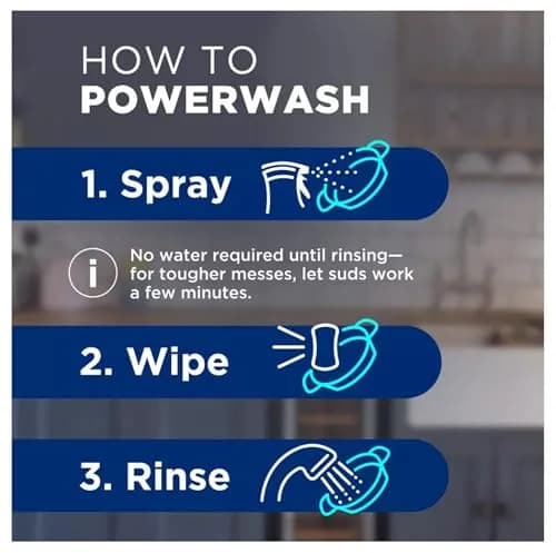 Dawn Powerwash Dish Spray Refill, 16 fl oz (473ml) Bottles, Pack of 6 | Cuts Grease Instantly thumbnail 4