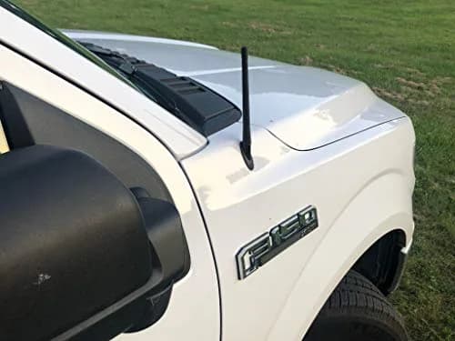 TN TrunkNets Inc Black Antenna for Ford F150 2009-2024 | Premium 7 Inch Car Antenna FM AM thumbnail 2