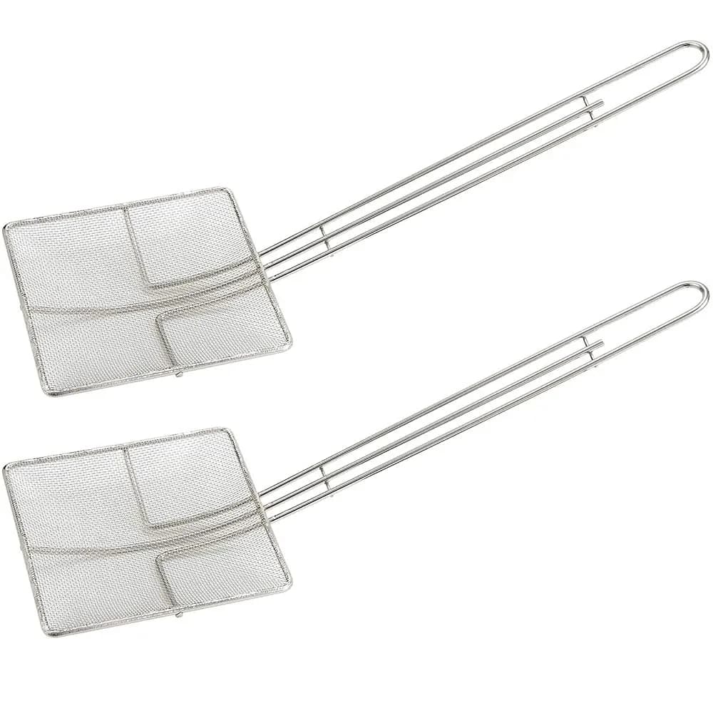 Winco Skimmer Mesh 6.75-Inch Nickel Pack of 2 | Commercial-Grade Kitchen Tool - main product image