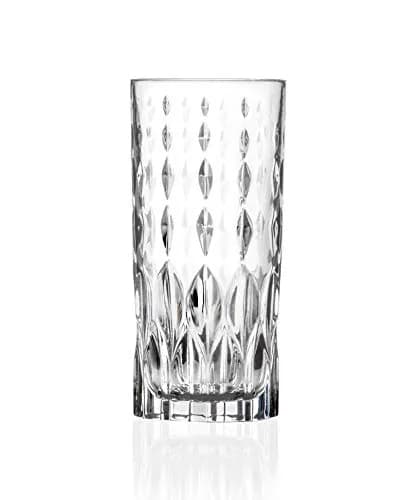 Barski Highball Glasses Set of 6 Crystal-Like Glass 355ml (12 oz) | European Crafted Drinking Tumblers thumbnail 2