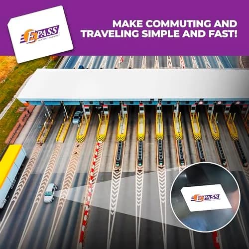 E-PASS Electronic Toll Sticker; Works on Toll Roads in FL, GA & NC | Universal Fit thumbnail 5
