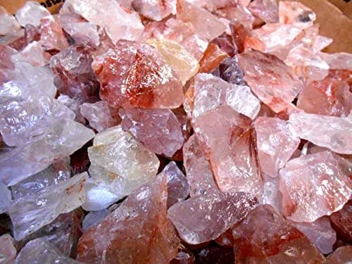 Rockhound's 1st Choice Natural Fire Quartz 8 oz | Madagascar Gem Refill Kit for Beginners thumbnail 6
