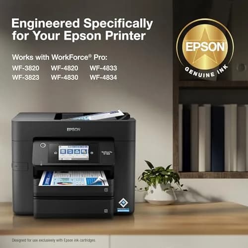 Epson T822XL High Capacity Yellow Ink Cartridge | Print Sharp Text & Bright Colors thumbnail 3