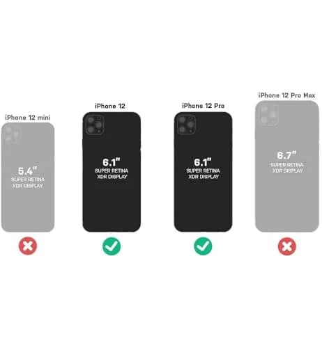 OtterBox Commuter Series Case for iPhone 12 & 12 Pro - Blue | Impact-Absorbing Dual-Layer Design thumbnail 2