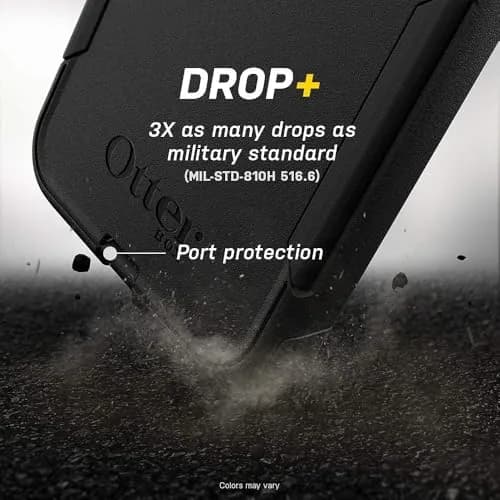OtterBox Commuter Series Case for iPhone 12 & 12 Pro | Slim & Tough, Pocket-Friendly, with Port Protection thumbnail 5