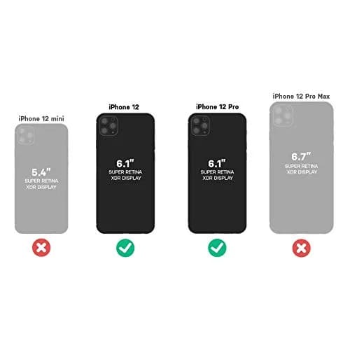 OtterBox Commuter Series Case for iPhone 12 & 12 Pro - Pink Salt/Blush | Slim & Tough, Pocket-Friendly thumbnail 7