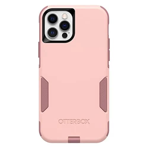 OtterBox Commuter Series Case for iPhone 12 & 12 Pro - Pink Salt/Blush | Slim & Tough, Pocket-Friendly thumbnail 3