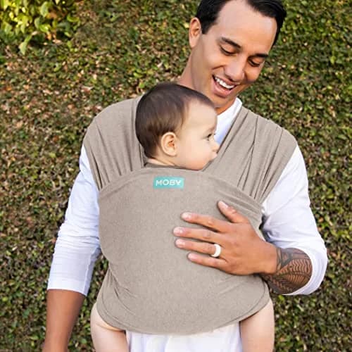Moby Baby Wrap Carrier Element for Newborns to Toddlers (8-33lbs) | Ultra Lightweight & Adjustable thumbnail 7