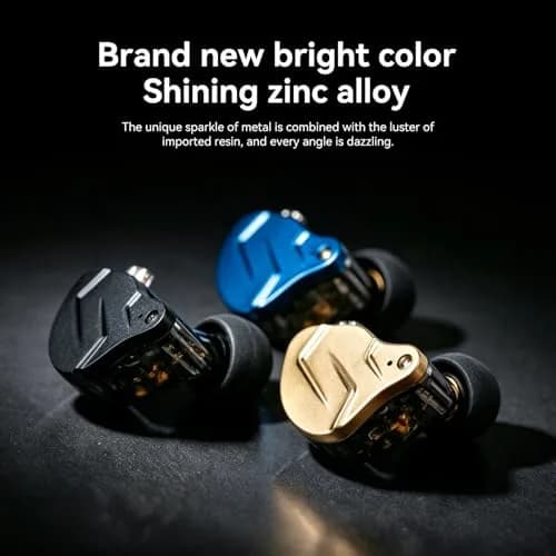 Kinboofi KZ ZSN PRO X Gaming Earbuds 1BA 1DD Dual Driver Type-C Cable thumbnail 7