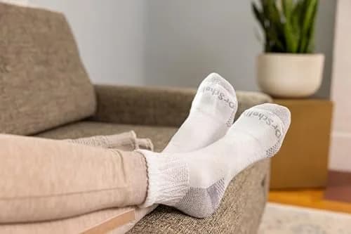 Dr. Scholl's Advanced Relief Blisterguard Socks for Women | 2 Pairs, Textured Black, 4-10 US thumbnail 2