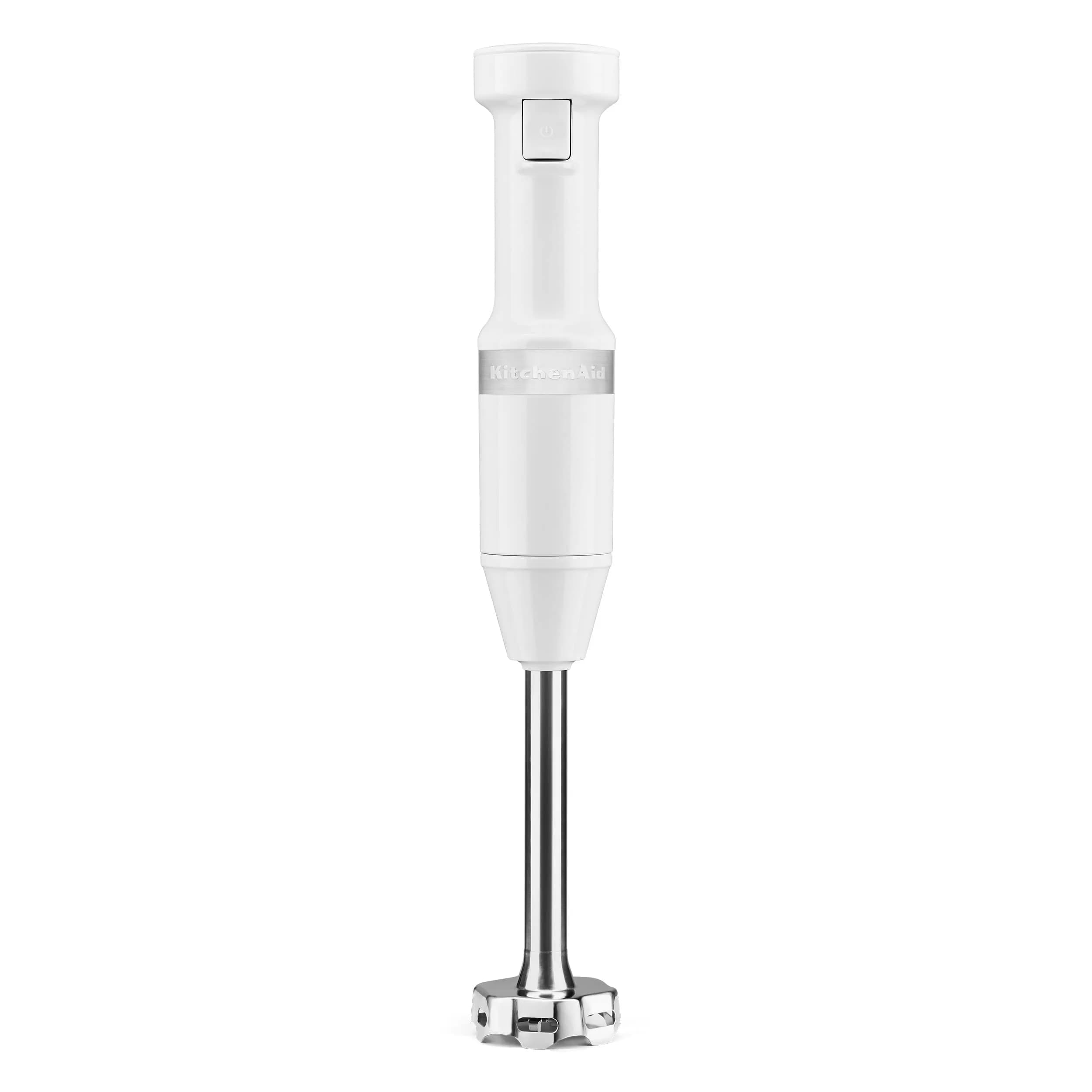KitchenAid Variable Speed Corded Hand Blender KHBV53 White 180W (0.24 Gallon) | Blends Smoothies, Soups, Sauces