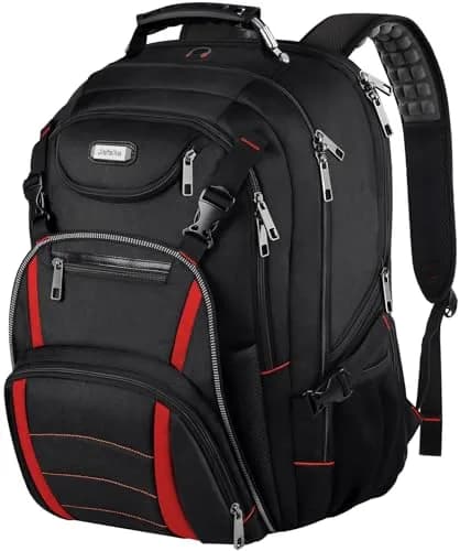 YALIXIAN 18.4'' Laptop Backpack 55L Water Resistant RFID Anti-theft USB Port thumbnail 1