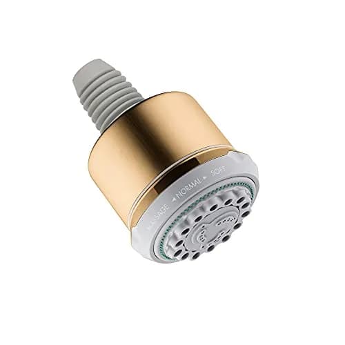 hansgrohe Clubmaster 3.7-inch Showerhead 9.4 cm (3.7-inch) Brushed Bronze | 3-Spray Easy Clean Shower Head thumbnail 1