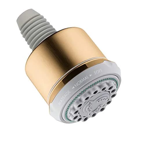 hansgrohe Clubmaster 3.7-inch Showerhead 9.4 cm (3.7-inch) Brushed Bronze | 3-Spray Easy Clean Shower Head thumbnail 4