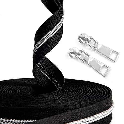YIXI-SBest Nylon Zippers #5 10 Yards | Colorful DIY Sewing Zipper for Crafts & Bags thumbnail 1