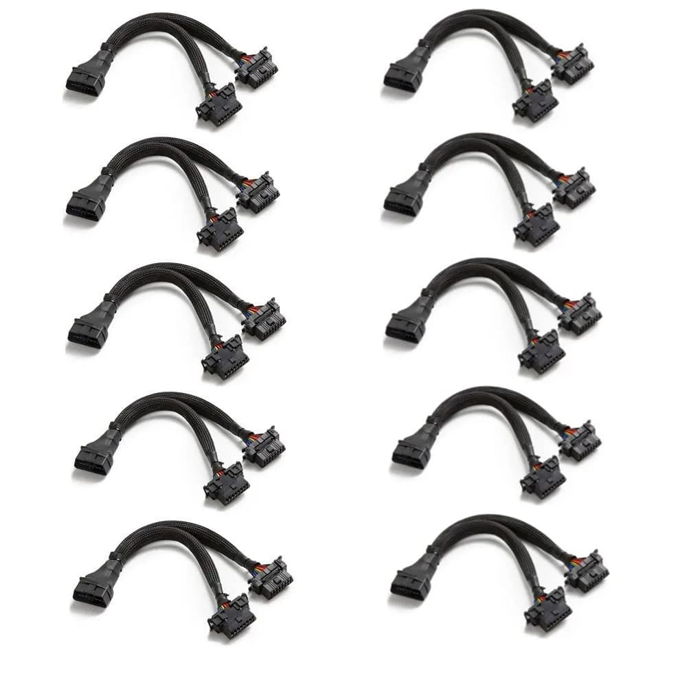 bbfly OBD2 Splitter Extension Cable 1FT (30CM) | Durable, Flexible, Daisy-Chain Compatible - main product image