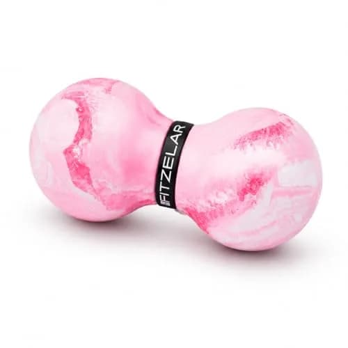 FITZELAR Double Lacrosse Massage Ball 13cm (5") | Myofascial Release for Back & Feet thumbnail 1