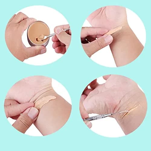 MEICOLY SFX Makeup Kit with Scar Wax, Spatula & Fake Blood Gel | Realistic Special Effects for Cosplay & Halloween thumbnail 8