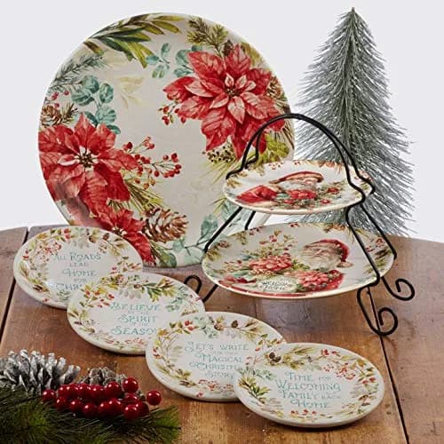 Certified International Christmas Story 22 oz Ceramic Bowls | Festive Holiday Serveware thumbnail 6