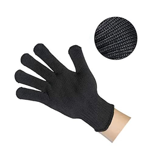 alfyng Bird Training Anti-Bite Gloves, Small Animal Handling Gloves, Chewing Protective Gloves for Small Animal Pet Squirrels Hamster Parrotlets Cockatiels Finch Macaw (1 Pair, Black) thumbnail 3