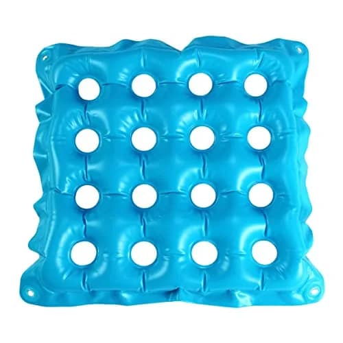 SUNSHINE-MALL Office Chair Cushions, air Cushion seat, sit Cushion, with air Vent, 19 inch, Blue | Ergonomic Seat Support for Office & Wheelchair thumbnail 1