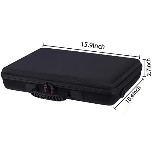 khanka Hard Travel Case for Pioneer DDJ-200 DJ Controller | 40.4cm (15.9") x 26.4cm (10.4") x 6.9cm (2.7") thumbnail 5