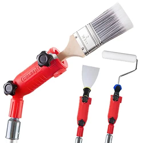 Colbent Multi-Angle Paint Brush Extender - High Ceiling Edger Tool, Extension Pole Attachments | 1-3 Inches Wide thumbnail 1