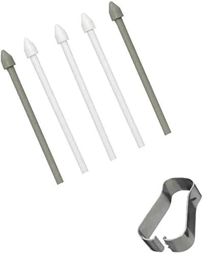 ubrokeifixit White Stylus Pen Replacement Tips for Samsung Galaxy Tab S6 Lite 10.4" (5 Tips + 1 Tweezer) thumbnail 1