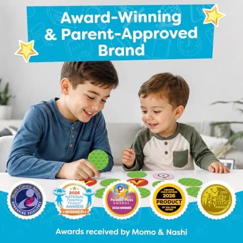 Momo & Nashi Matching Memory Game for Kids Ages 4-8 | Summer Camp Theme, 32 Large Cards thumbnail 8