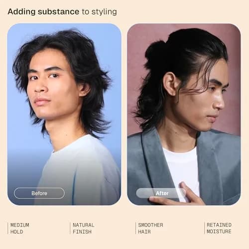 Arata Natural Styling & Hold Hair Cream 50ml (1.7 Fl Oz) | Soft-Hold Matte Look, Vegan & Cruelty-Free thumbnail 4