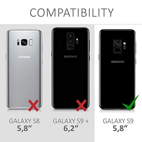 kwmobile TPU Silicone Case Compatible with Samsung Galaxy S9 | Soft Finish, Non-Slip Grip, Shockproof Protection thumbnail 6