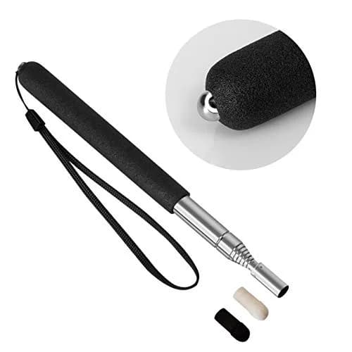 Kesoto 2 Pack Extendable Retractable Teacher Pointer Stick with Lanyard | Classroom & Presentation Tool thumbnail 3