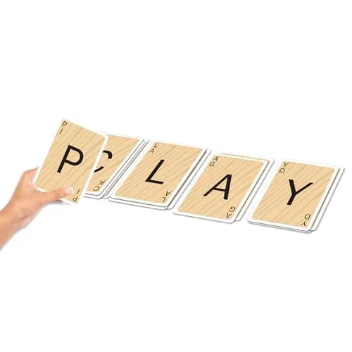 Winning Moves Scrabble Slam, Fast Paced Card Game Version of Scrabble | Quick, Family-Friendly Word Race thumbnail 2