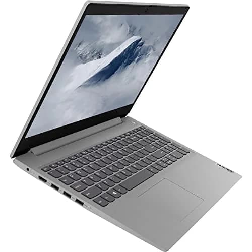 Lenovo IdeaPad 3i Notebook, 15.6" HD Touchscreen, Intel Core i3-1115G4, 12GB DDR4, 256GB PCIe SSD, Wi-Fi 6, Windows 11, Grey thumbnail 2