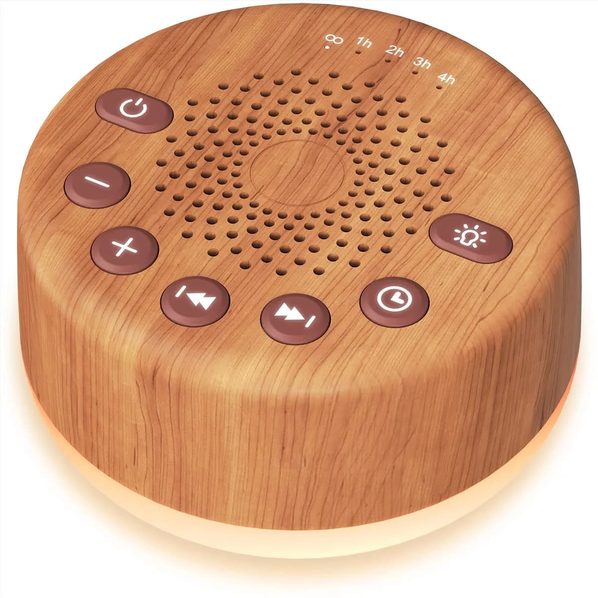 Easysleep White Noise Machine with 25 Sounds & 12 Color Night Lights | 100-240V Compatible