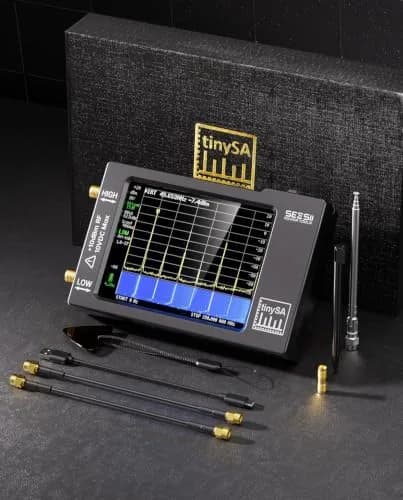 Seesii TinySA Spectrum Analyzer 0.1-960MHz | Portable RF Measurement & Signal Generator thumbnail 9
