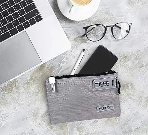 Vaultz Money Bag with Lock - 5 x 8 Inches | Secure Locking Accessories Pouch for Cash & Valuables thumbnail 5